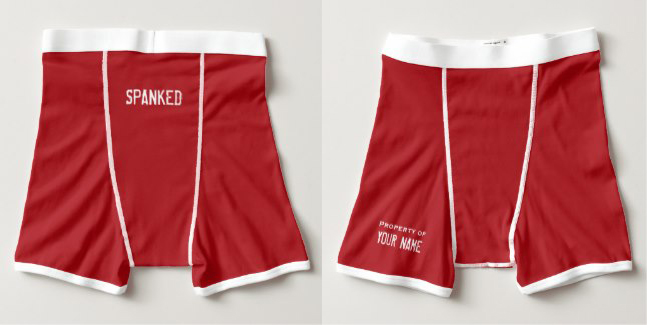 Spanked Men's Underwear
