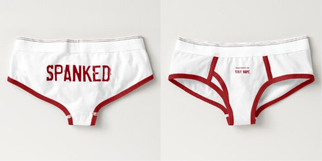 Spanked Women's Panties